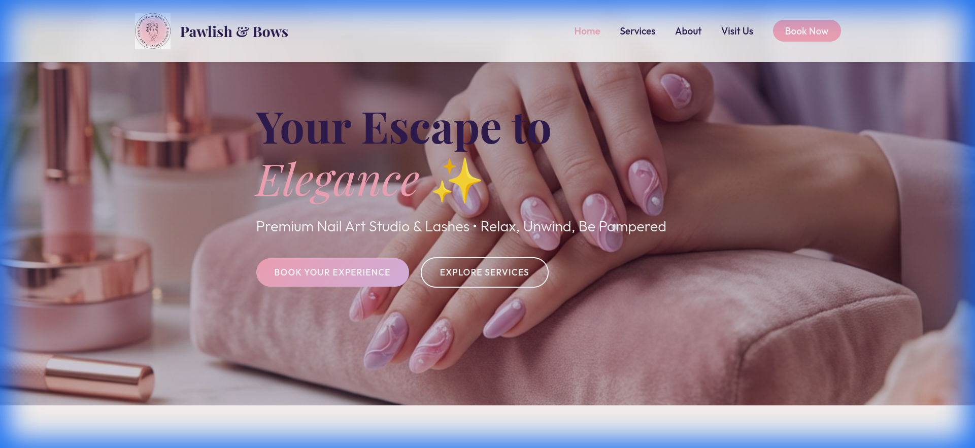 Pawlish & Bows PH website screenshot